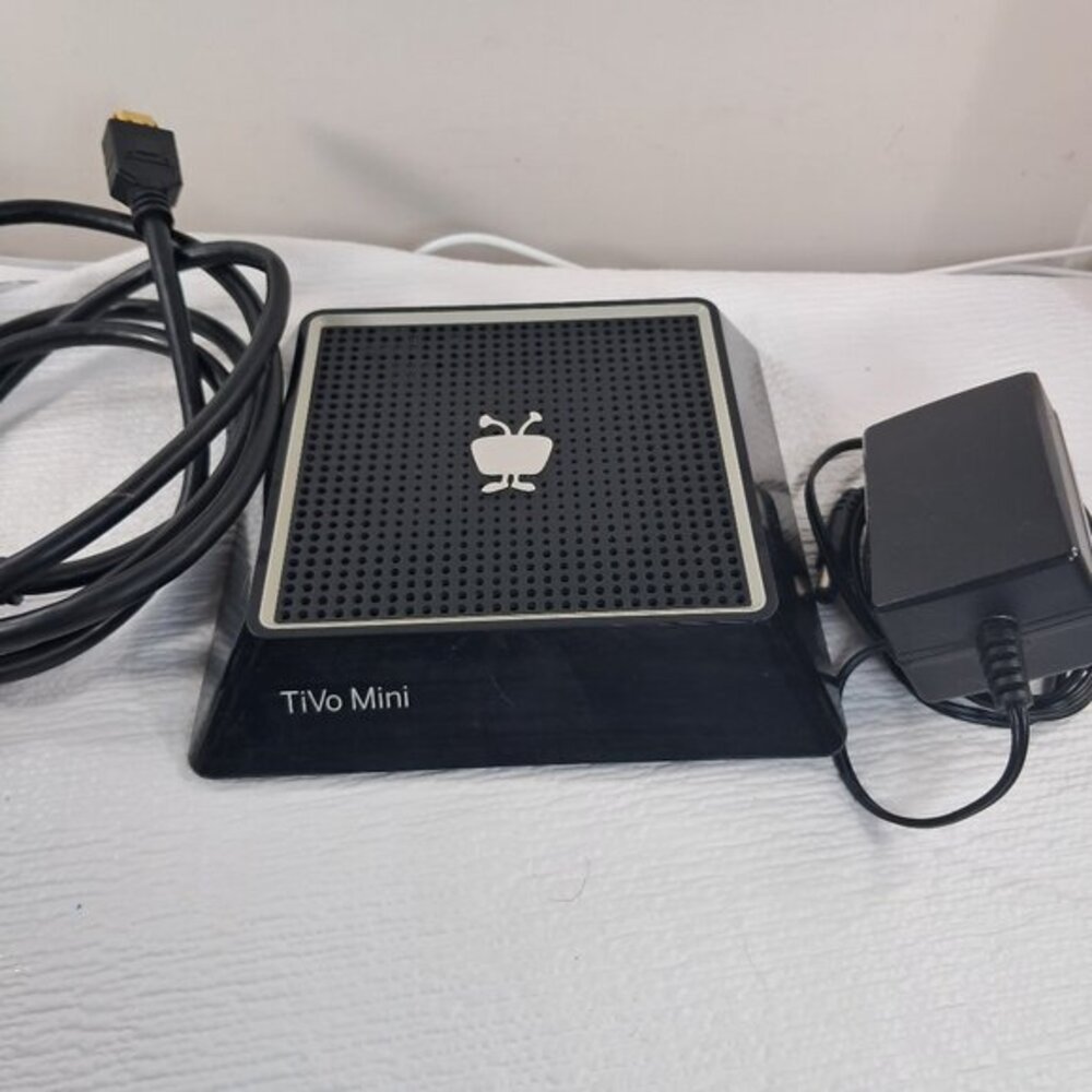 TiVo Mini‎ TCDA92000 Receiver & Power Supply HDMI cable cord turns on parts READ